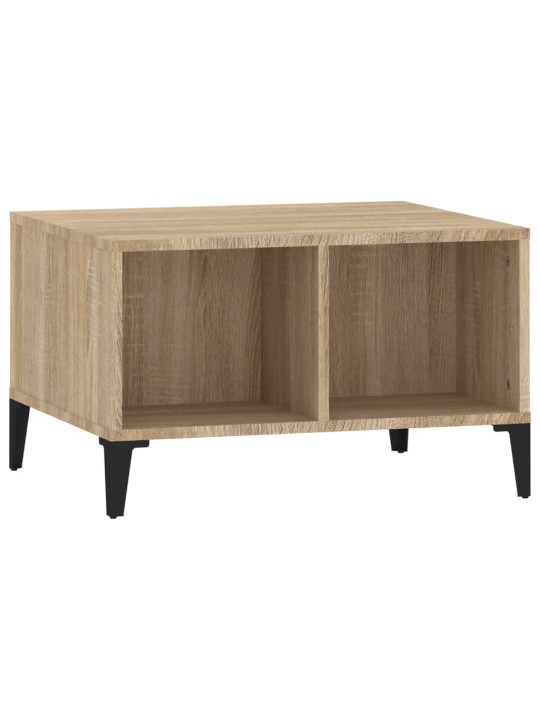 Konferenční stolek dub sonoma 60x50x36,5 cm kompozitní dřevo