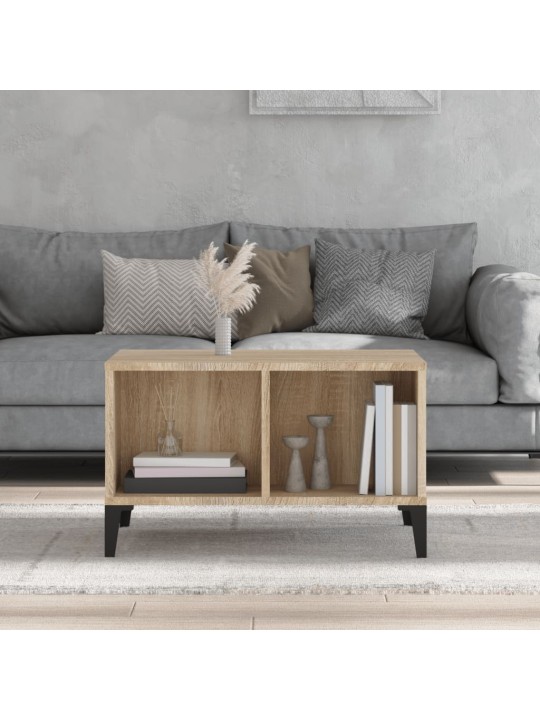 Konferenční stolek dub sonoma 60x50x36,5 cm kompozitní dřevo