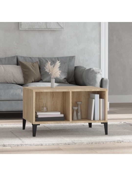 Konferenční stolek dub sonoma 60x50x36,5 cm kompozitní dřevo
