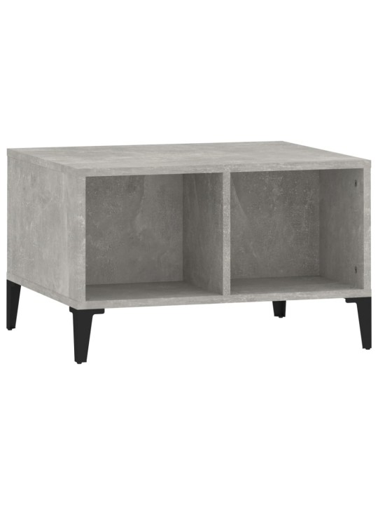 Konferenční stolek betonově šedý 60x50x36,5 cm kompozitní dřevo