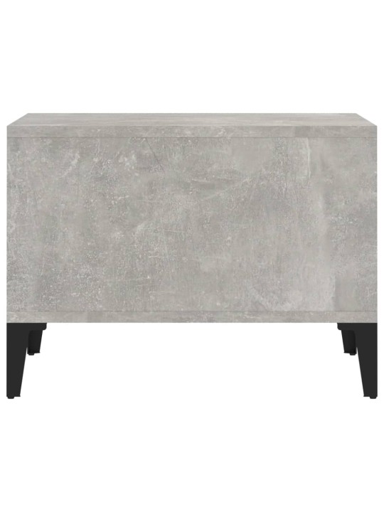 Konferenční stolek betonově šedý 60x50x36,5 cm kompozitní dřevo
