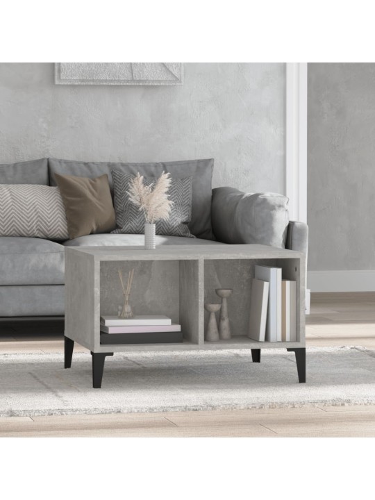 Konferenční stolek betonově šedý 60x50x36,5 cm kompozitní dřevo