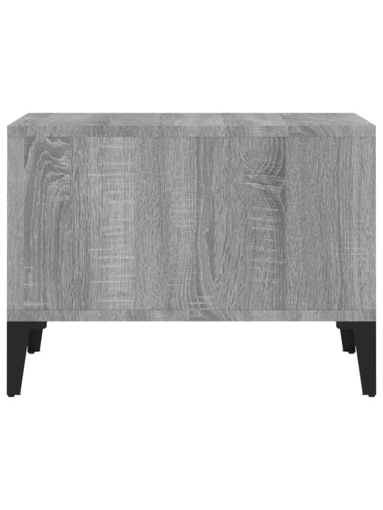 Konferenční stolek šedý sonoma 60x50x36,5 cm kompozitní dřevo
