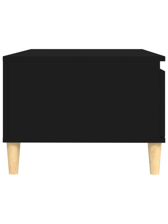 Konferenční stolek černý 90x50x36,5 cm kompozitní dřevo