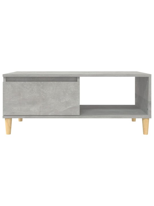 Konferenční stolek betonově šedý 90x50x36,5 cm kompozitní dřevo