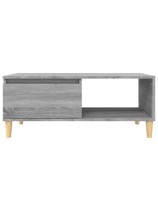Konferenční stolek šedý sonoma 90x50x36,5 cm kompozitní dřevo