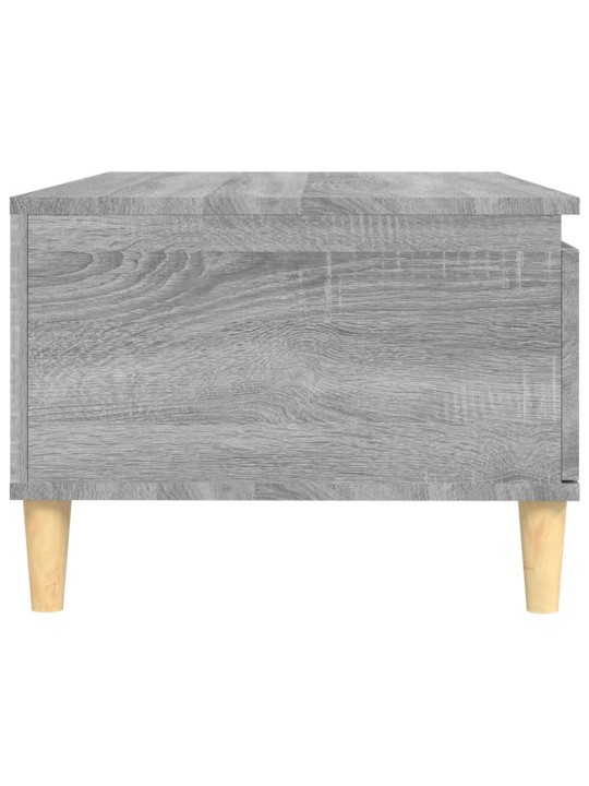 Konferenční stolek šedý sonoma 90x50x36,5 cm kompozitní dřevo