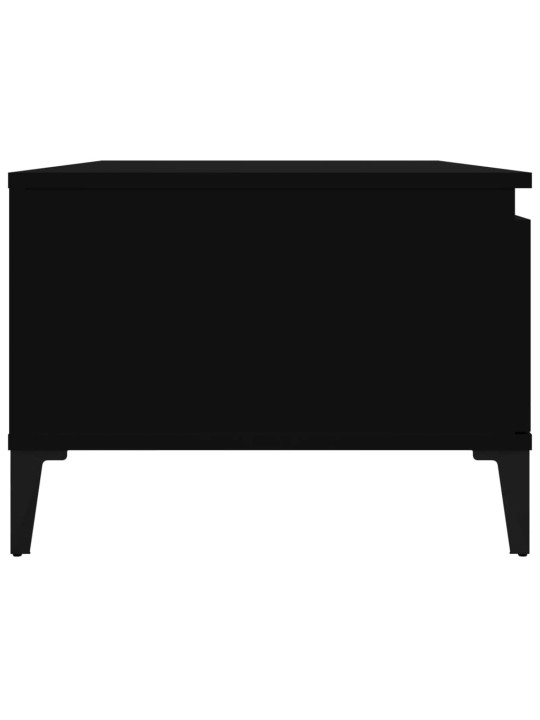 Konferenční stolek černý 90x50x36,5 cm kompozitní dřevo
