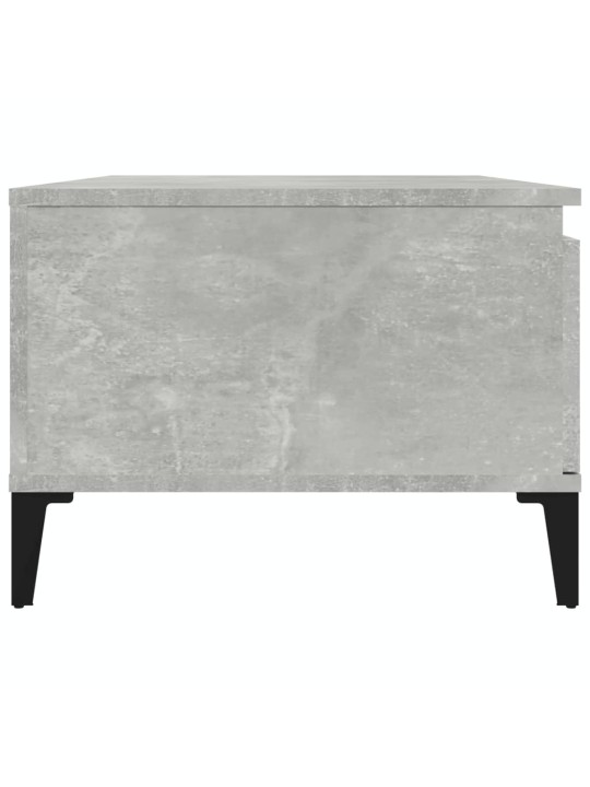Konferenční stolek betonově šedý 90x50x36,5 cm kompozitní dřevo