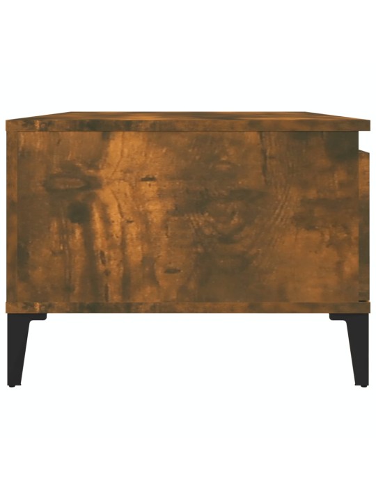 Konferenční stolek kouřový dub 90x50x36,5 cm kompozitní dřevo