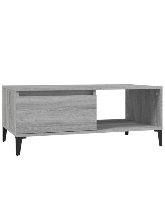 Konferenční stolek šedý sonoma 90x50x36,5 cm kompozitní dřevo
