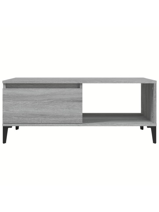 Konferenční stolek šedý sonoma 90x50x36,5 cm kompozitní dřevo