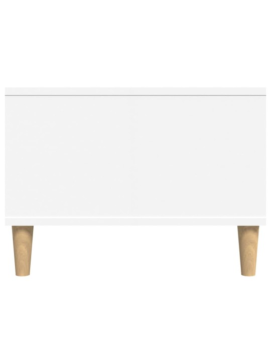 Konferenční stolek bílý 90 x 50 x 36,5 cm kompozitní dřevo