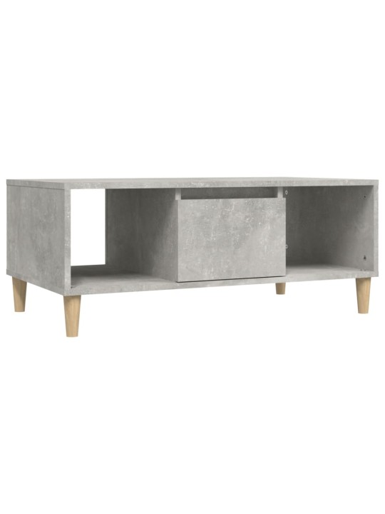 Konferenční stolek betonově šedý 90x50x36,5 cm kompozitní dřevo