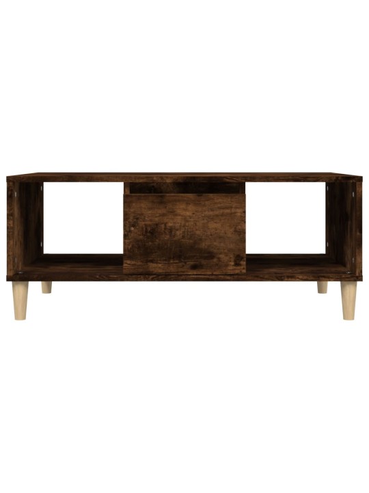 Konferenční stolek kouřový dub 90x50x36,5 cm kompozitní dřevo