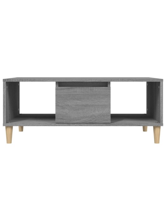 Konferenční stolek šedý sonoma 90x50x36,5 cm kompozitní dřevo