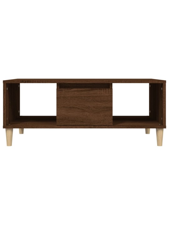 Konferenční stolek hnědý dub 90 x 50 x 36,5 cm kompozitní dřevo