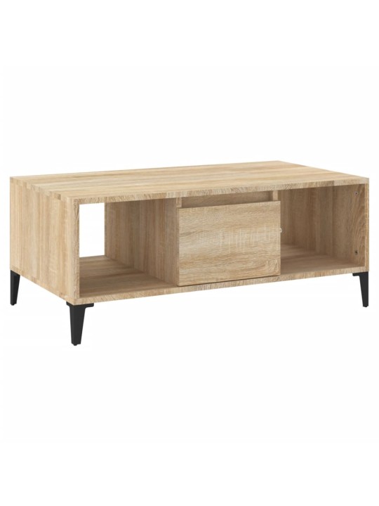 Konferenční stolek dub sonoma 90x50x36,5 cm kompozitní dřevo