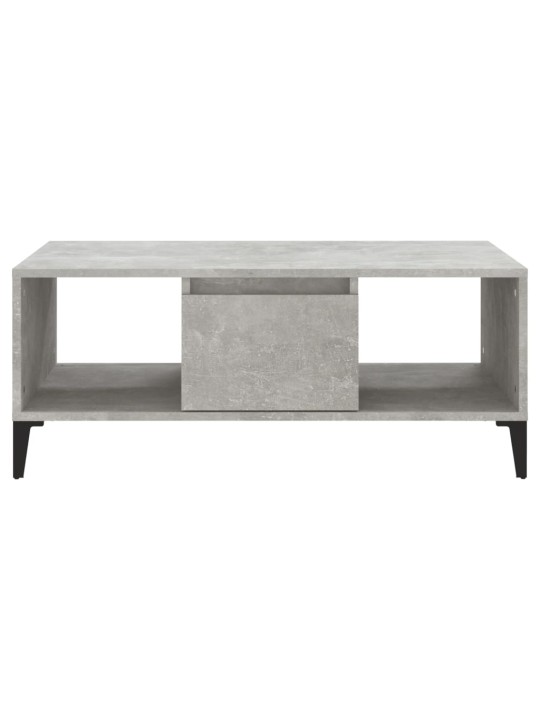 Konferenční stolek betonově šedý 90x50x36,5 cm kompozitní dřevo