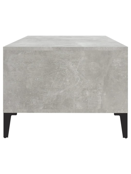 Konferenční stolek betonově šedý 90x50x36,5 cm kompozitní dřevo