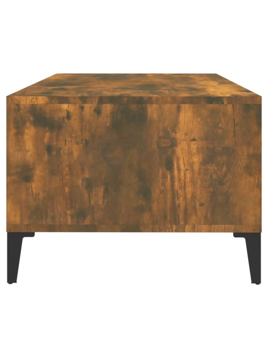 Konferenční stolek kouřový dub 90x50x36,5 cm kompozitní dřevo