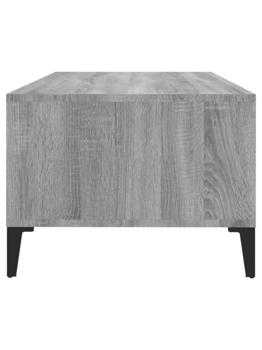 Konferenční stolek šedý sonoma 90x50x36,5 cm kompozitní dřevo