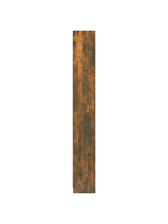 5patrová knihovna kouřový dub 40 x 24 x 175 cm kompozitní dřevo
