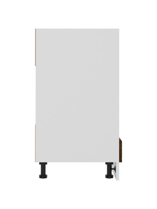 Skříňka na troubu Riga kouřový dub 60x46x81,5 cm kompozit
