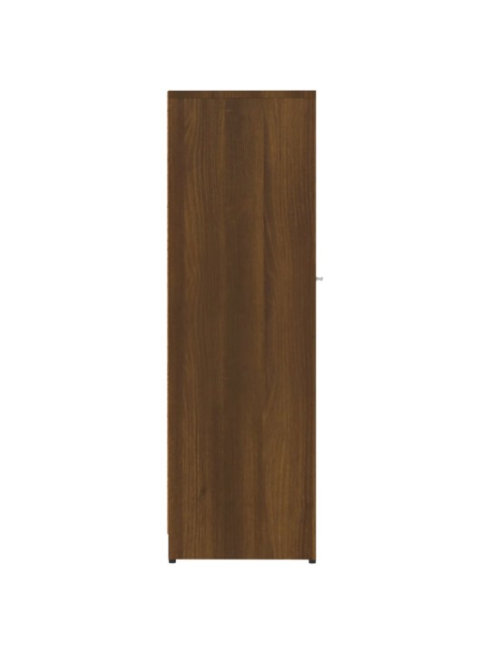 Koupelnová skříňka hnědý dub 30 x 30 x 95 cm kompozitní dřevo