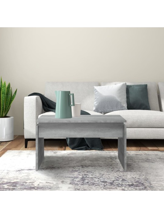Konferenční stolek šedý sonoma 68 x 50 x 38 cm kompozitní dřevo