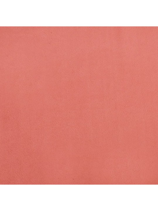 Křeslo růžové 63 x 76 x 80 cm samet