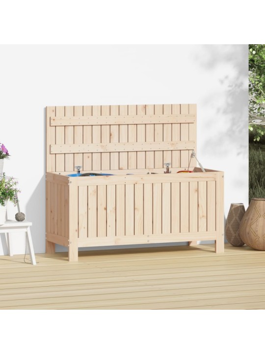 Zahradní úložný box 108 x 42,5 x 54 cm masivní borové dřevo