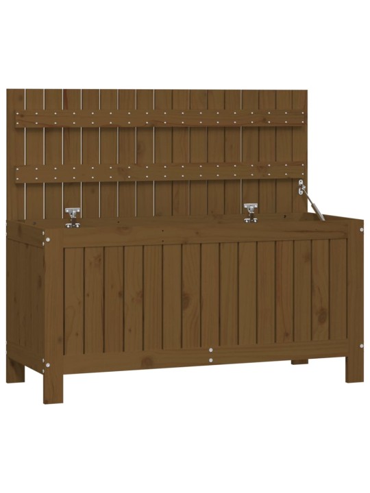 Zahradní úložný box medově hnědý 108x42,5x54cm masivní borovice