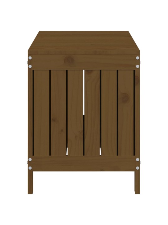 Zahradní úložný box medově hnědý 108x42,5x54cm masivní borovice