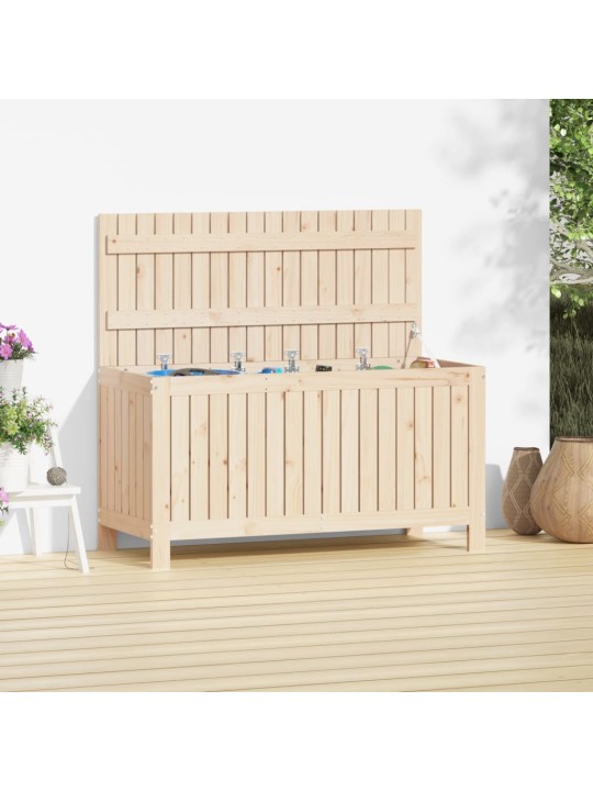 Zahradní úložný box 115 x 49 x 60 cm masivní borové dřevo
