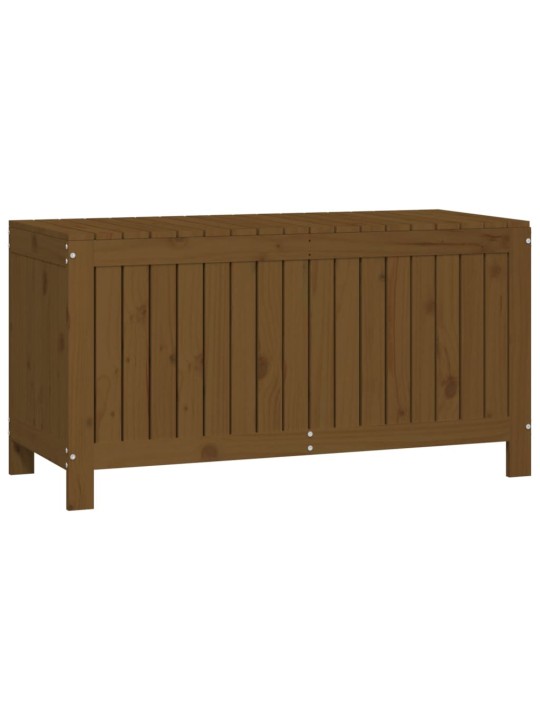 Zahradní úložný box medově hnědý 115x49x60 cm masivní borovice
