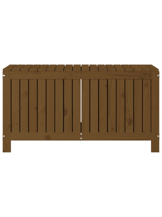 Zahradní úložný box medově hnědý 115x49x60 cm masivní borovice