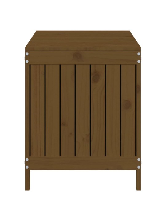 Zahradní úložný box medově hnědý 115x49x60 cm masivní borovice