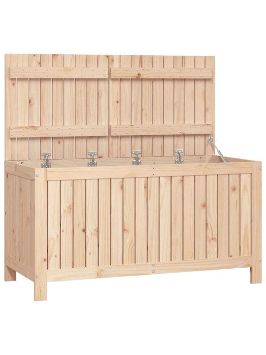 Zahradní úložný box 121 x 55 x 64 cm masivní borové dřevo