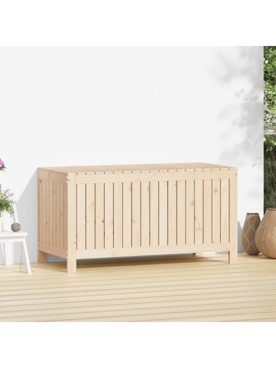 Zahradní úložný box 121 x 55 x 64 cm masivní borové dřevo