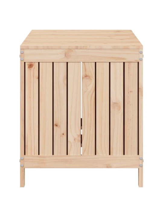 Zahradní úložný box 121 x 55 x 64 cm masivní borové dřevo