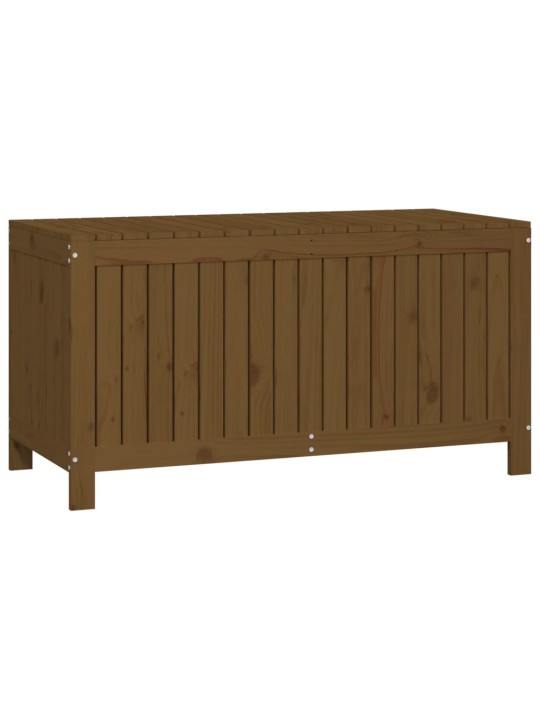 Zahradní úložný box medově hnědý 121x55x64 cm masivní borovice
