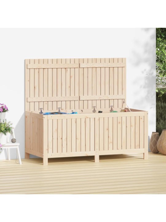 Zahradní úložný box 147 x 68 x 64 cm masivní borové dřevo
