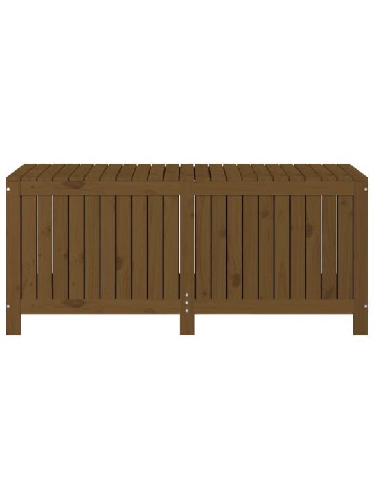 Zahradní úložný box medově hnědý 147x68x64 cm masivní borovice