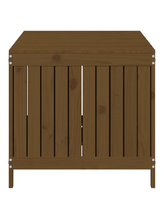 Zahradní úložný box medově hnědý 147x68x64 cm masivní borovice