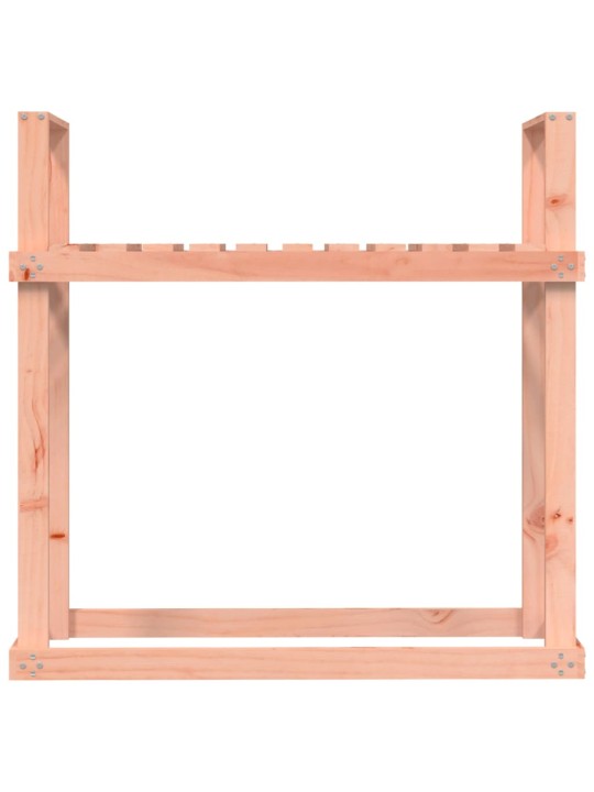 Stojan na dřevo 110 x 35 x 108,5 cm masivní dřevo douglasky