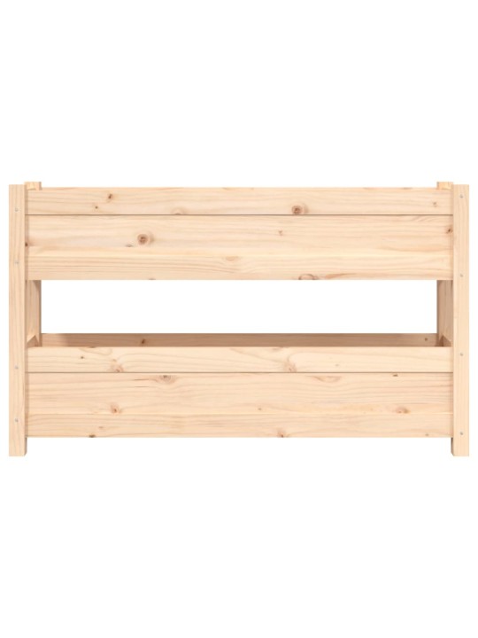 Truhlík 112 x 25 x 66 cm masivní borové dřevo