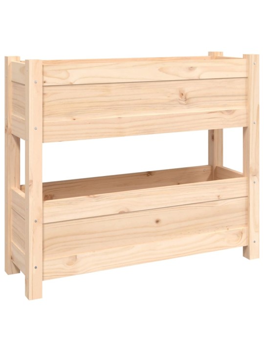 Truhlík 77 x 25 x 66 cm masivní borové dřevo