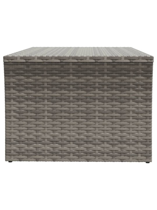 Konferenční stolek šedý 100 x 50 x 40 cm polyratan
