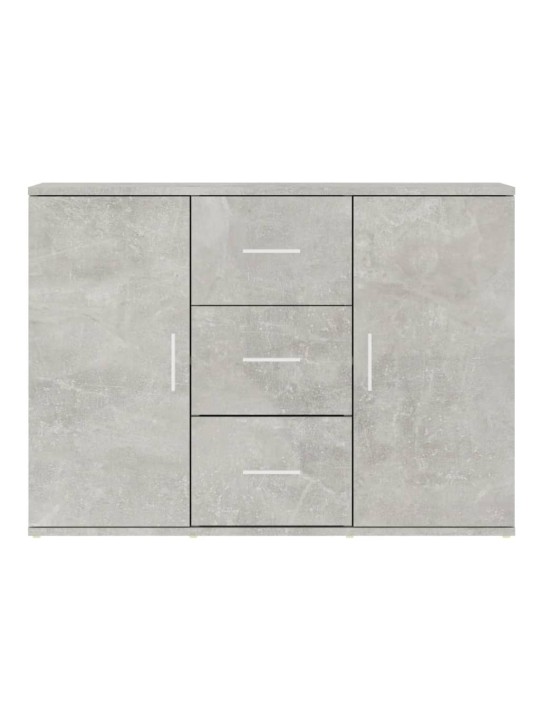 Příborník betonově šedý 91x29,5x65 cm kompozitní dřevo